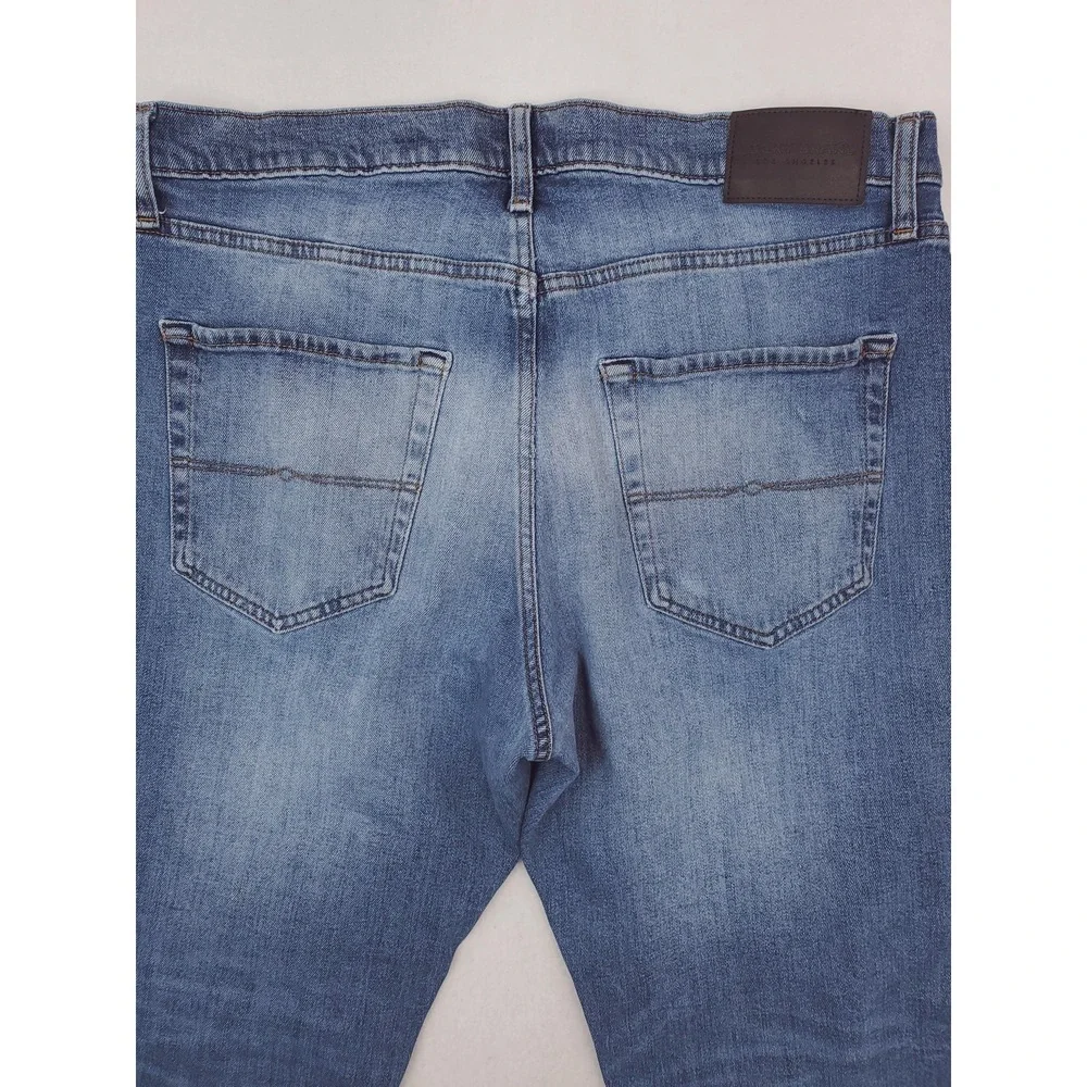Lucky Brand 410 Jeans Mens 36x30 Blue Athletic Slim Stretch Denim Medium Wash